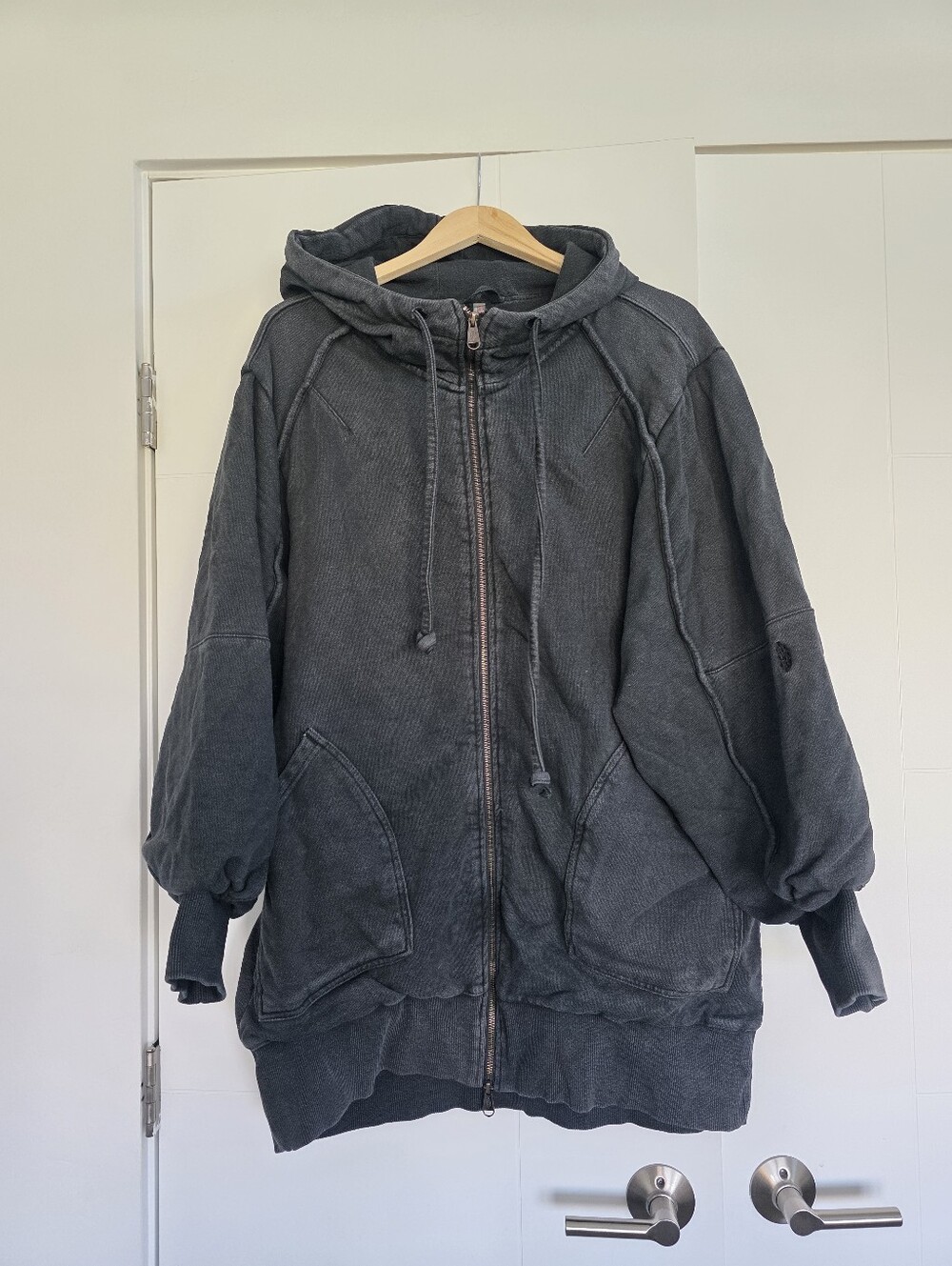 free people movement headliner zip up hoodie sweatshirt